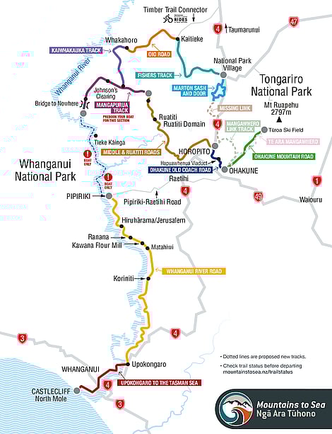 Download the Official Mountains to Sea Trail Guide