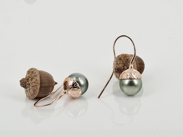 Acorn earrings
