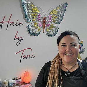Toni Ngarotata, Hairdresser
