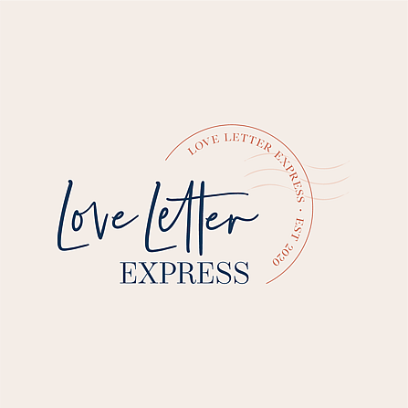 Love Letter Express Web Design, illustration, stationery. Northland designer