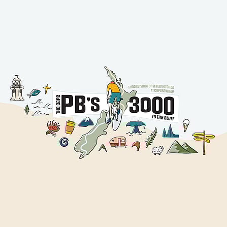 PBs 3000 website and illustration