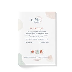 Thank you cards for posted letters