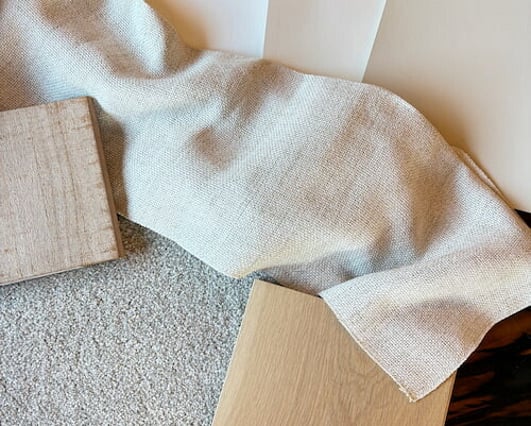 Interior material palette