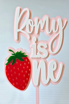 Custom cake toppers - Custom Laser Cutting NZ