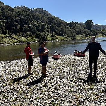 Canoe trip on the Whanganui River