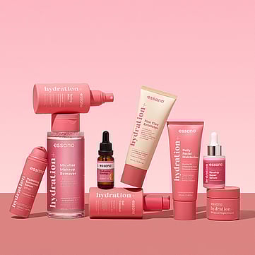 Product Photography for Essano Hydration Skincare Range