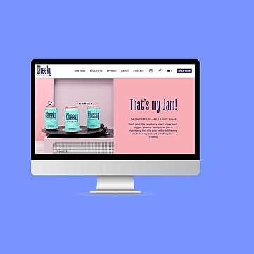 Sophie Louise Creative Product Photography for Cheeky Iced Tea