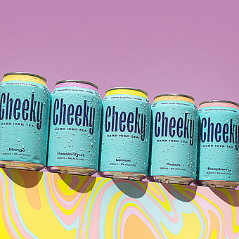 Drinks Photography for Cheeky Iced Tea