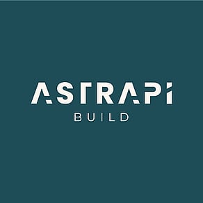 The Astrapi logo on a teal background.