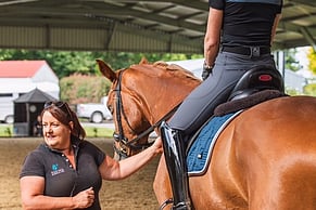 What happens at a saddle fit