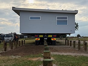 Build Delivered to Kerepehi - And Why We Use 3 Rows of Piles