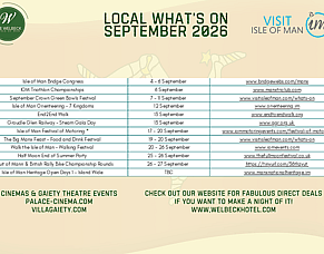 Isle of Man Things to do in September
