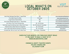 Isle of Man things to do in October