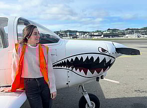 Kasey went solo in trusty WAC in 2023 and went on to achieve her PPL with us in 2025!