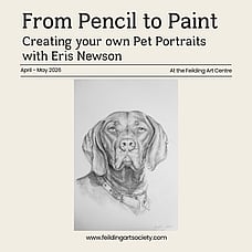 From Pencil to Paint - Pet Portraits
