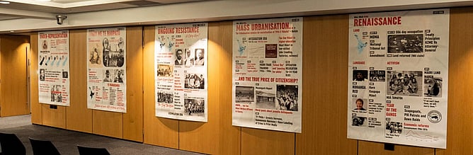 The Wall Walk, an immersive learning experience