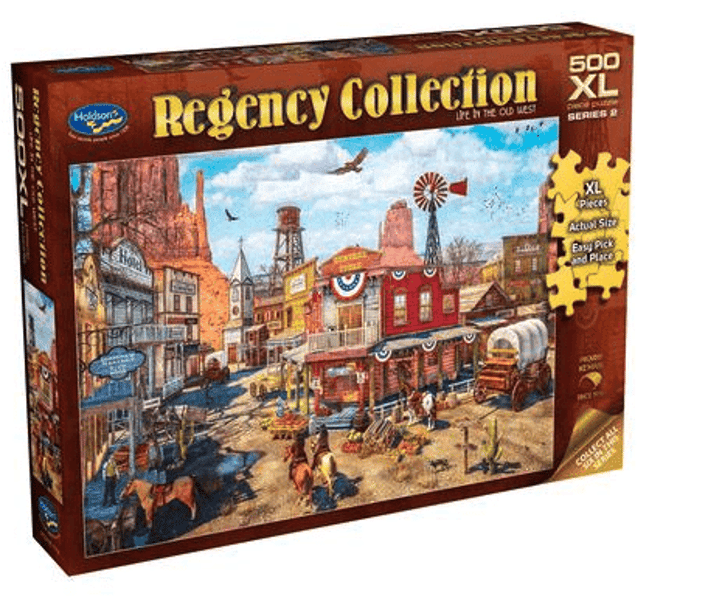 Holdson 500XL Piece Jigsaw Puzzle Regency Collection S2 (Life in the Old West)