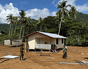 From bush hut to permanent health centre: MAF flights enable epic transformation
