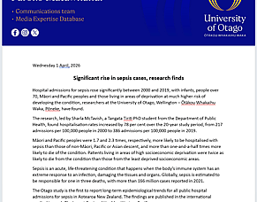 Sepsis cases rising in Aotearoa New Zealand