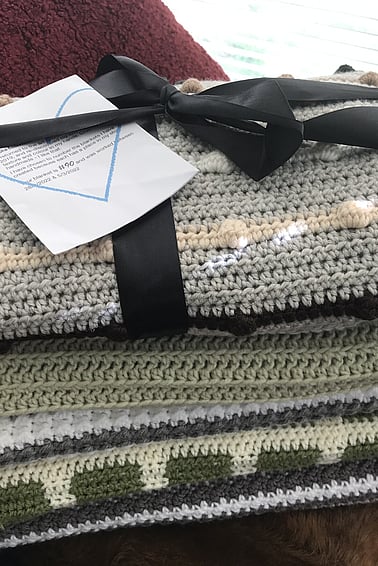 Hand Crochet Blankets for Living and Bedrooms