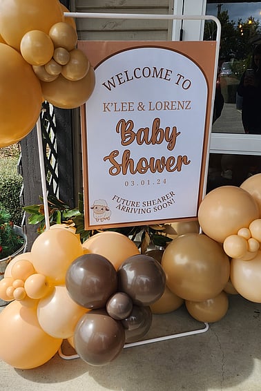 Baby Shower Signage - Hamilton