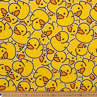 ducks cotton duck fabric