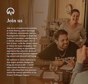 three people conversing