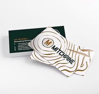 Mitchpine business cards