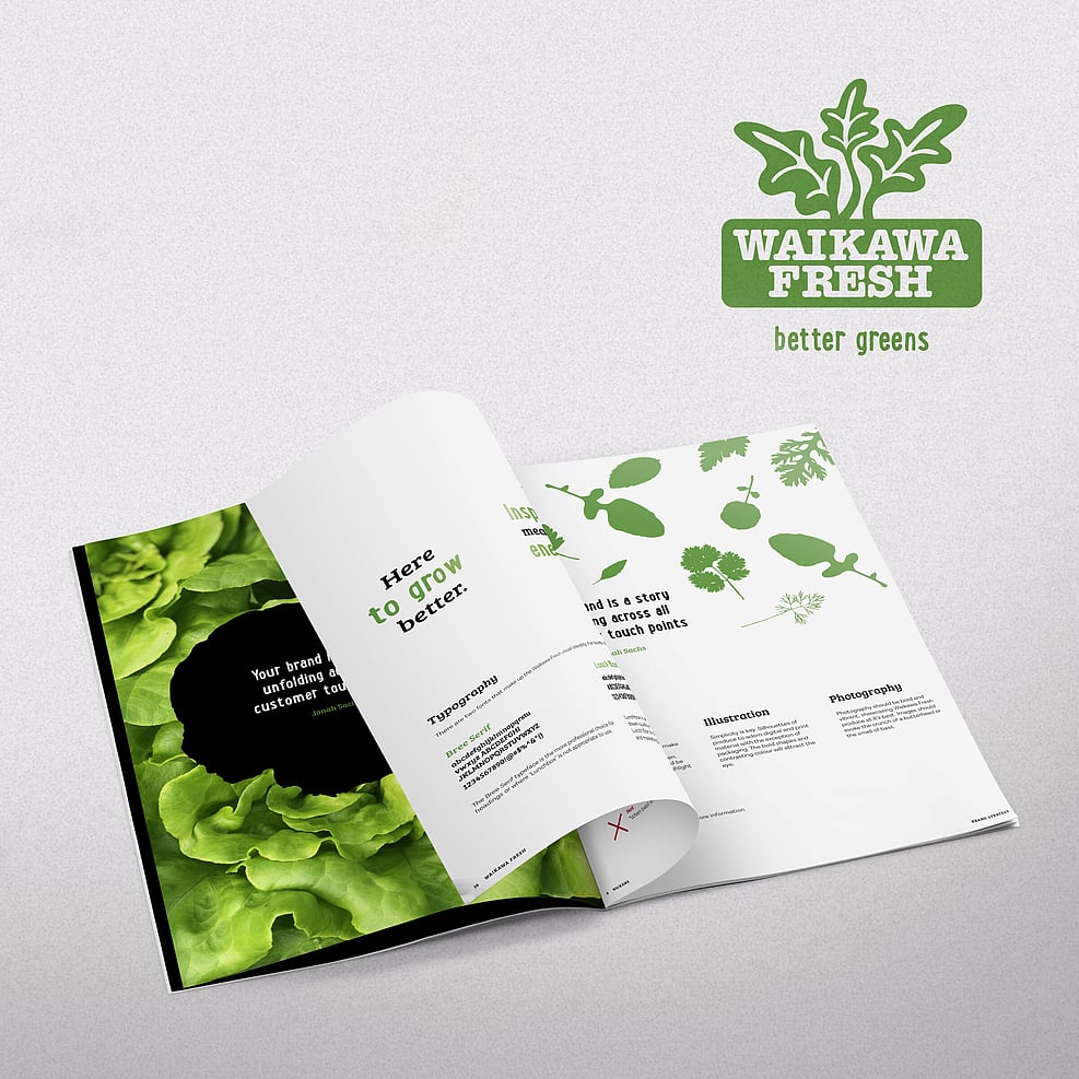 Waikawa Fresh brand strategy