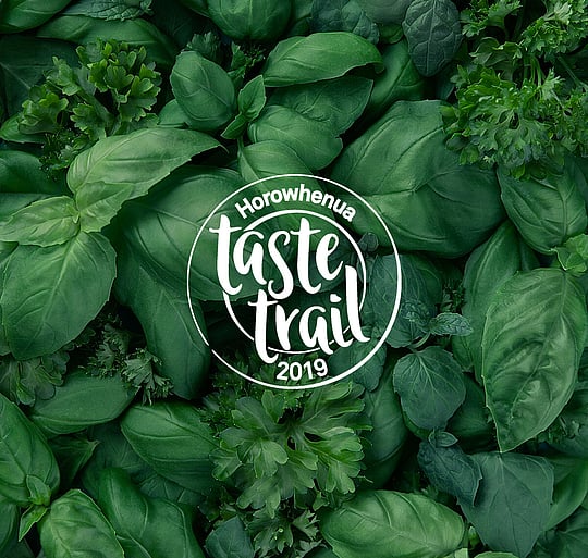 2019 Taste Trail hero image of basil and other herbs
