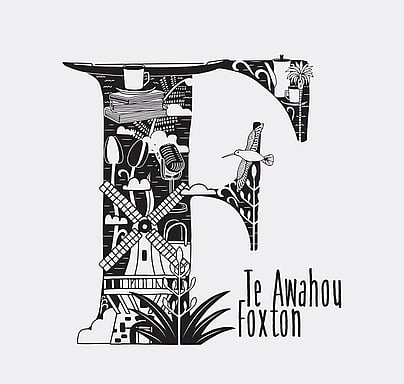 F illustration used on promotional items