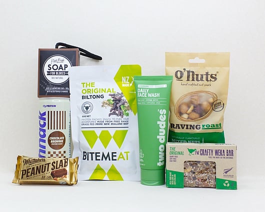 JERKY, FACEWASH, MUESLI BAR