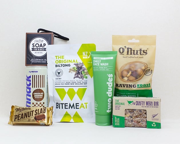 JERKY, FACEWASH, MUESLI BAR