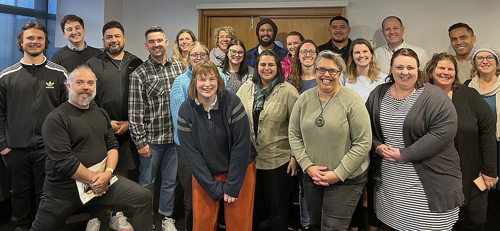 Youth enterprise programme providers sharing expertise in Wellington, August 2021