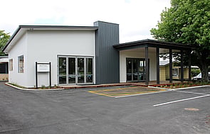 Outside