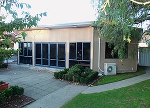 Outside
