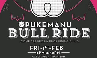 THE PUKEMANU BULL RIDE - Stay tuned for 2021 dates