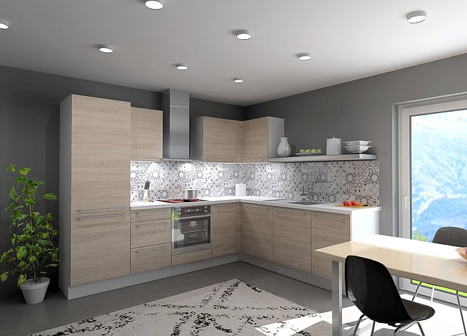 from $7,908.00* - Virginia Oak/White Concrete