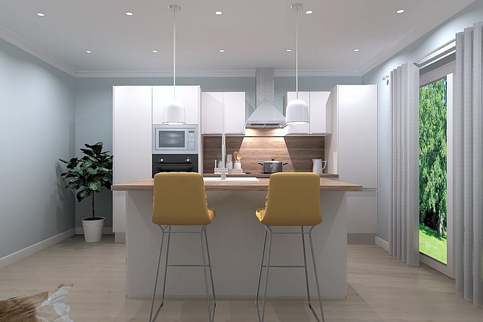 from $15,276.00* - Softline Honed Satin Grey / Timber Oak Reproduction