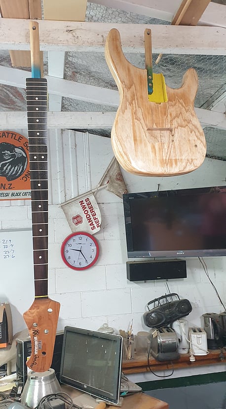 Applying and Drying the Nitrocellulose Finish