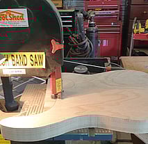 Cutting out the Body Blank