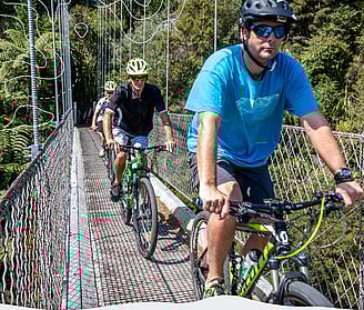 Bike Tours along the Waikato River Trails | Hire an e-bike, ride your own bike or use one of ours on tour