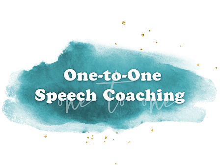 One to One Speech Coaching with Melanie Vezey