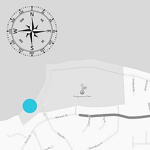 WEST FACING BEACH - Fergusson Park SSW to NE