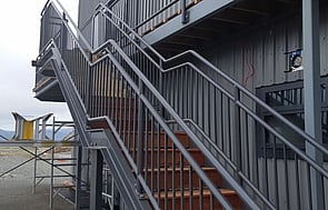 External Staircase | Twizel Skydive