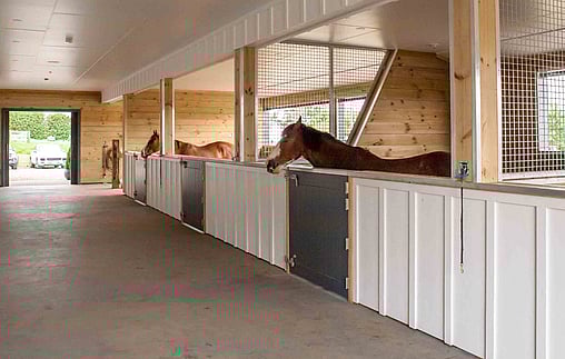 Oxford Barn Breezeway by Harrison Lane