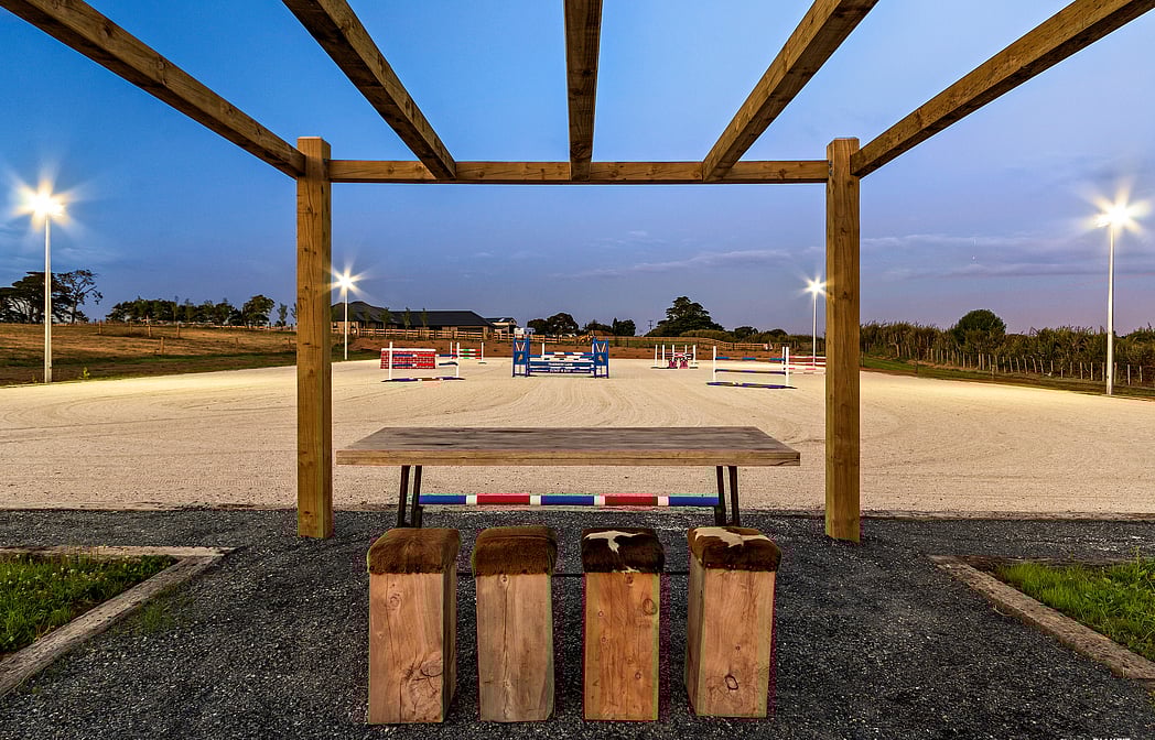 Horse Arena NZ by Harrison Lane
