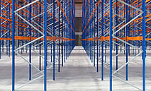 Single selective pallet racking