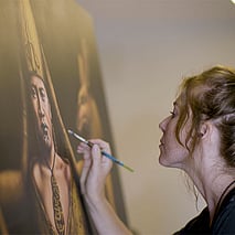 Large canvas art - Blessing the Pharaoh