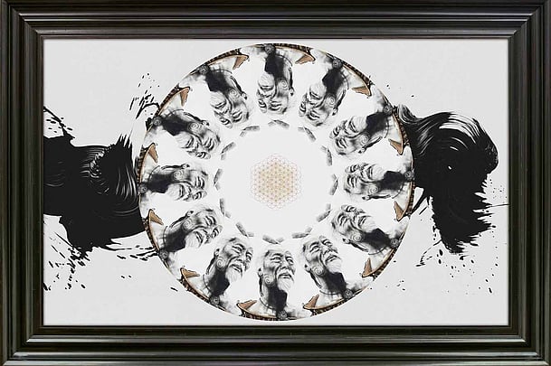 Maori portrait paintings -  Twelves Heavens